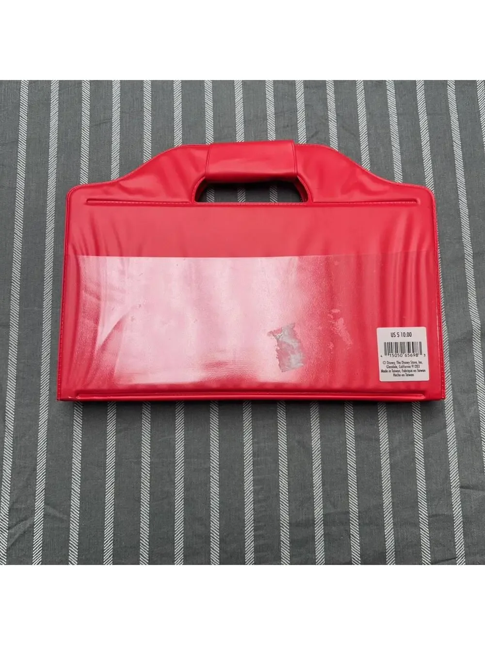 Disney Mickey Mouse sticker set housed in a red carrying case